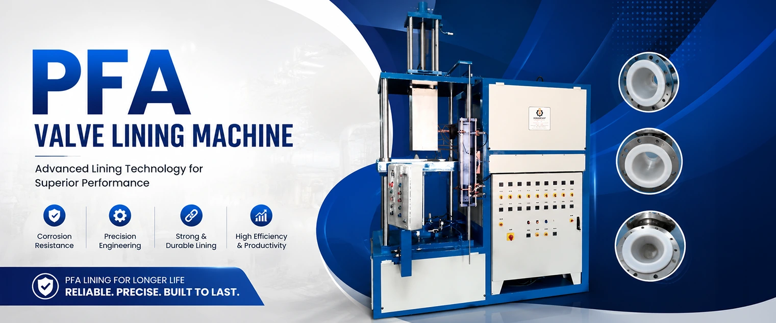 PFA Valve Lining Machine